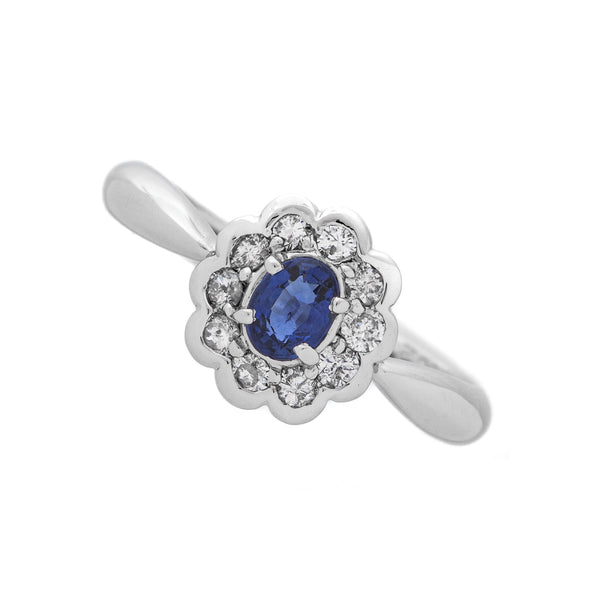 Pt900 Sapphire R