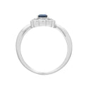 Pt900 Sapphire R