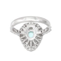 Pt900 Paraiba Tourmaline R