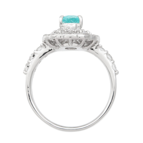Pt900 Paraiba Tourmaline R