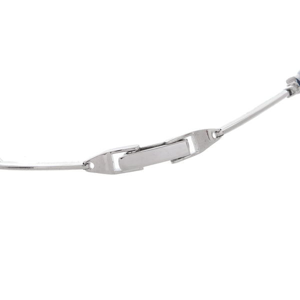 K18WG Sapphire BL