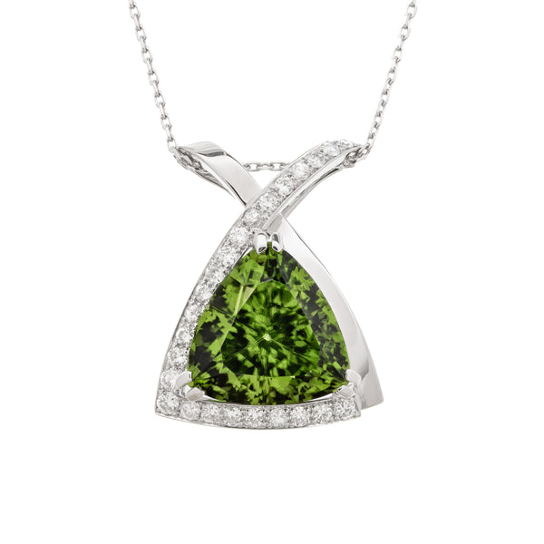 Pt900 Peridot PN
