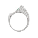 Pt900 Emerald R