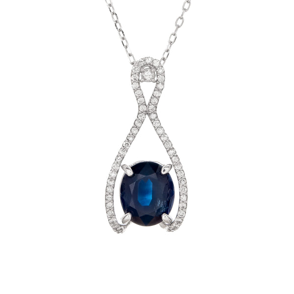 K18WG Sapphire PN