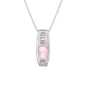 Pt900 Pink Sapphire PN
