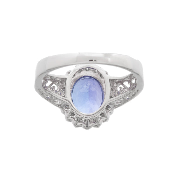 Pt900 Tanzanite R