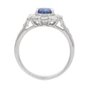 Pt950 Sapphire R