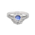 Pt950 Sapphire R