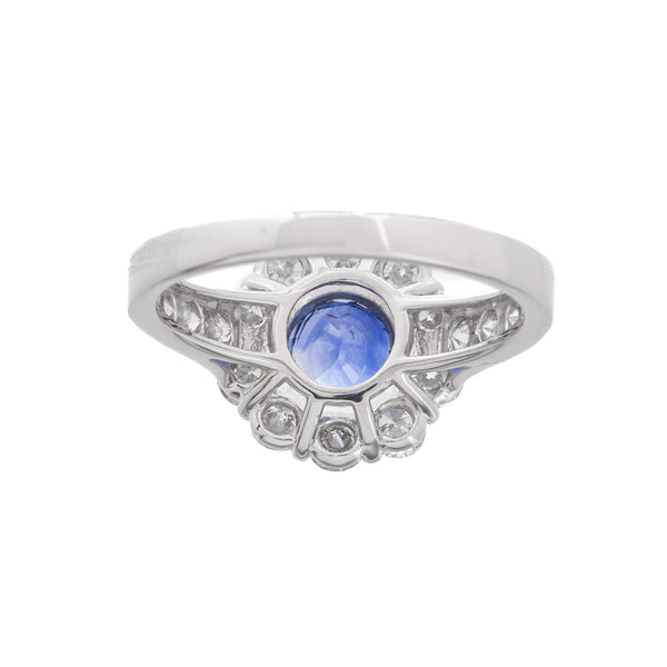 Pt950 Sapphire R