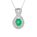 Pt900 Emerald PN