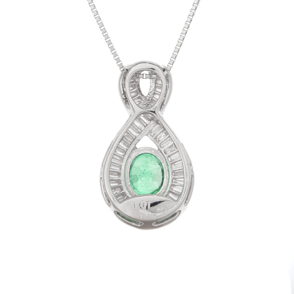 Pt900 Emerald PN