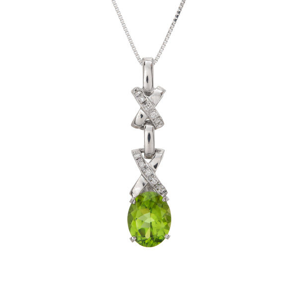 K18WG Peridot PN