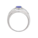 Pt900 Tanzanite R