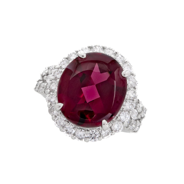 Pt900 R Garnet R