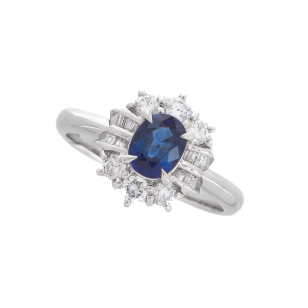 Pt900 Sapphire R