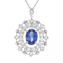 Pt950 Tanzanite PN