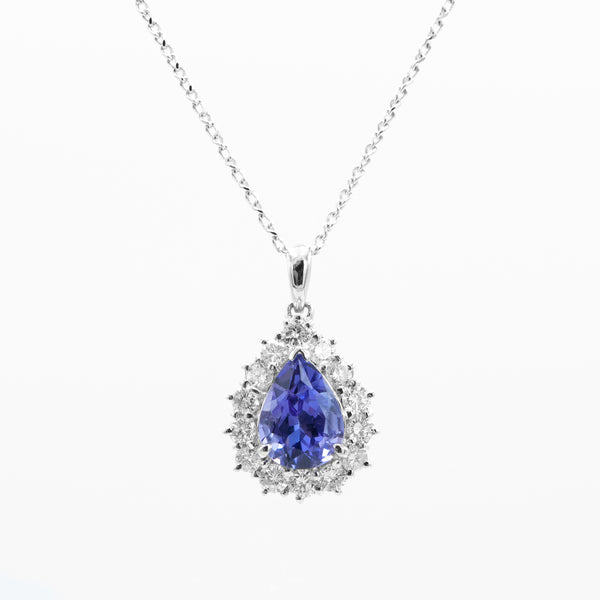 Pt900 Tanzanite PN