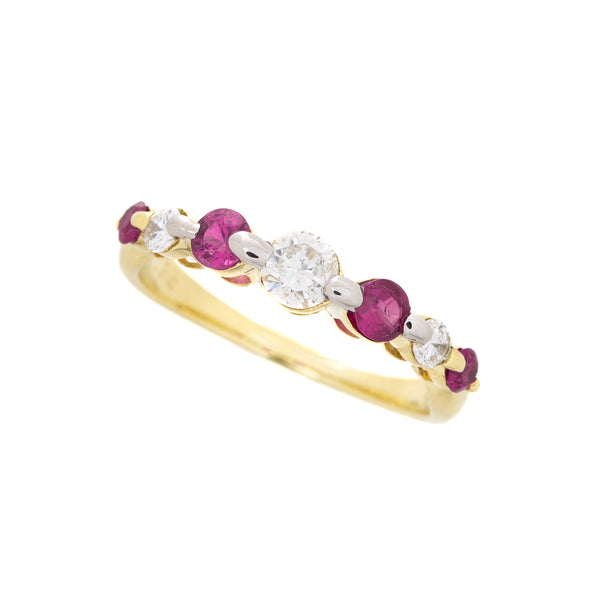 K18Pt900 Ruby R