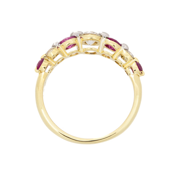 K18Pt900 Ruby R